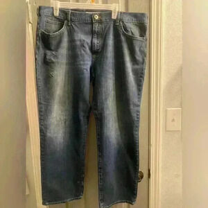 Mens Lee Regular Fit Tapered Leg denim jeans size 40 x 30